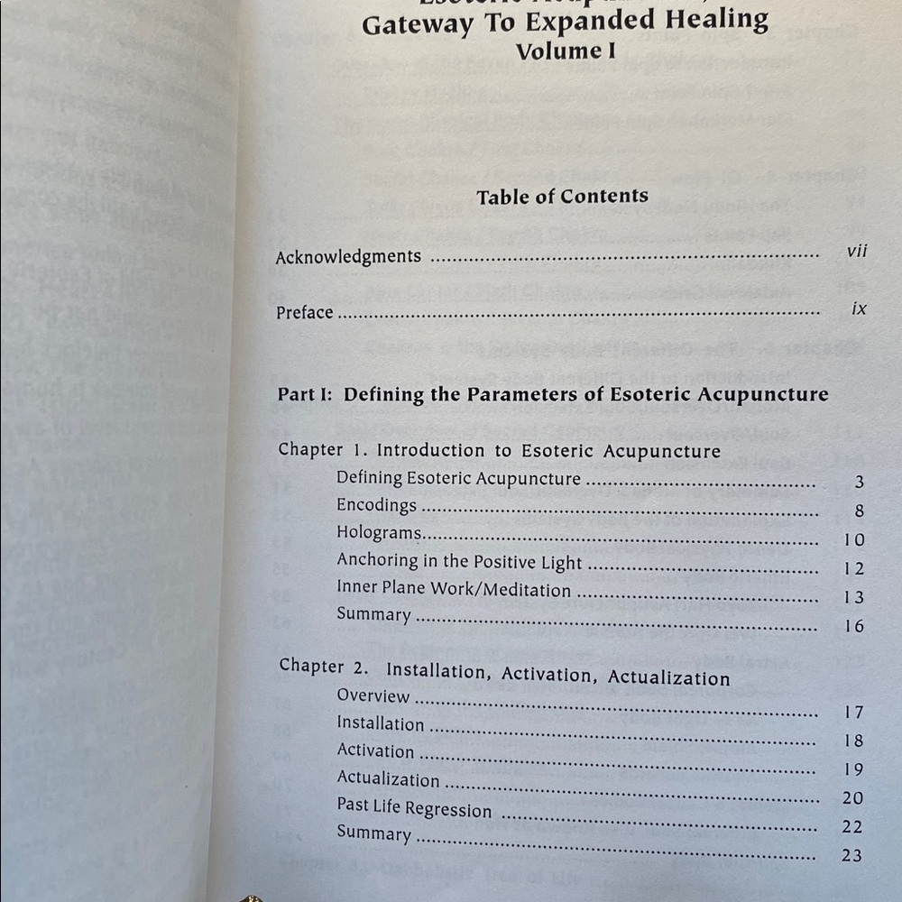 🍇Esoteric Acupuncture Gateway to Expanded Healing Volume 1 by Miko Sankey Ph.D - Picture 3 of 5